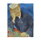 Van Gogh, Vincent - Portrait of Dr. Paul Gachet (1890) - Microfiber Duvet Cover