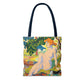 Toulouse-Lautrec, Henri - At the Moulin Rouge (1892) - Tote Bag