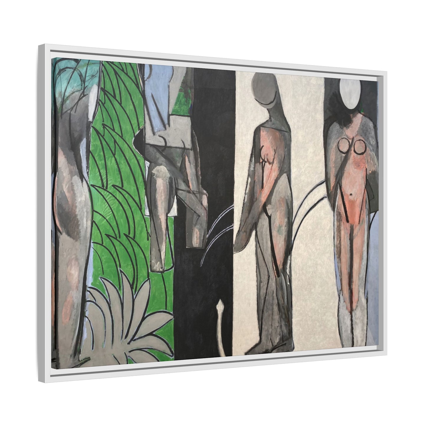 Matisse, Henri - Bathers by a River (1917) - Matte Canvas, Framed