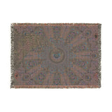 Melek Taus Mandala - Woven Blanket