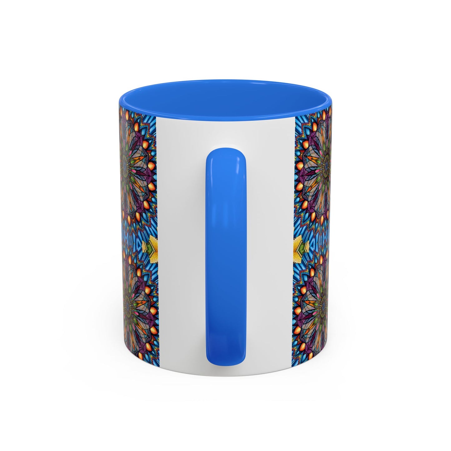 Pacio, Adam - Emerald Arrows Mandala - Colorful Accent Mugs