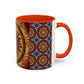 Pacio, Adam - Solar Disc Mandala - Colorful Accent Mugs