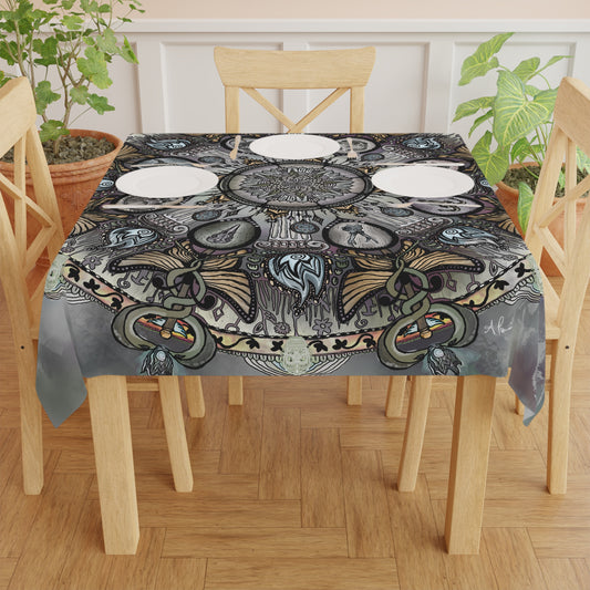 Memento Mori Mandala - Tablecloth