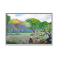 Ranson, Paul - Picking Flowers (1890) - Matte Canvas, Framed