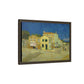 Van Gogh, Vincent - The Yellow House (1888) - Matte Canvas, Framed