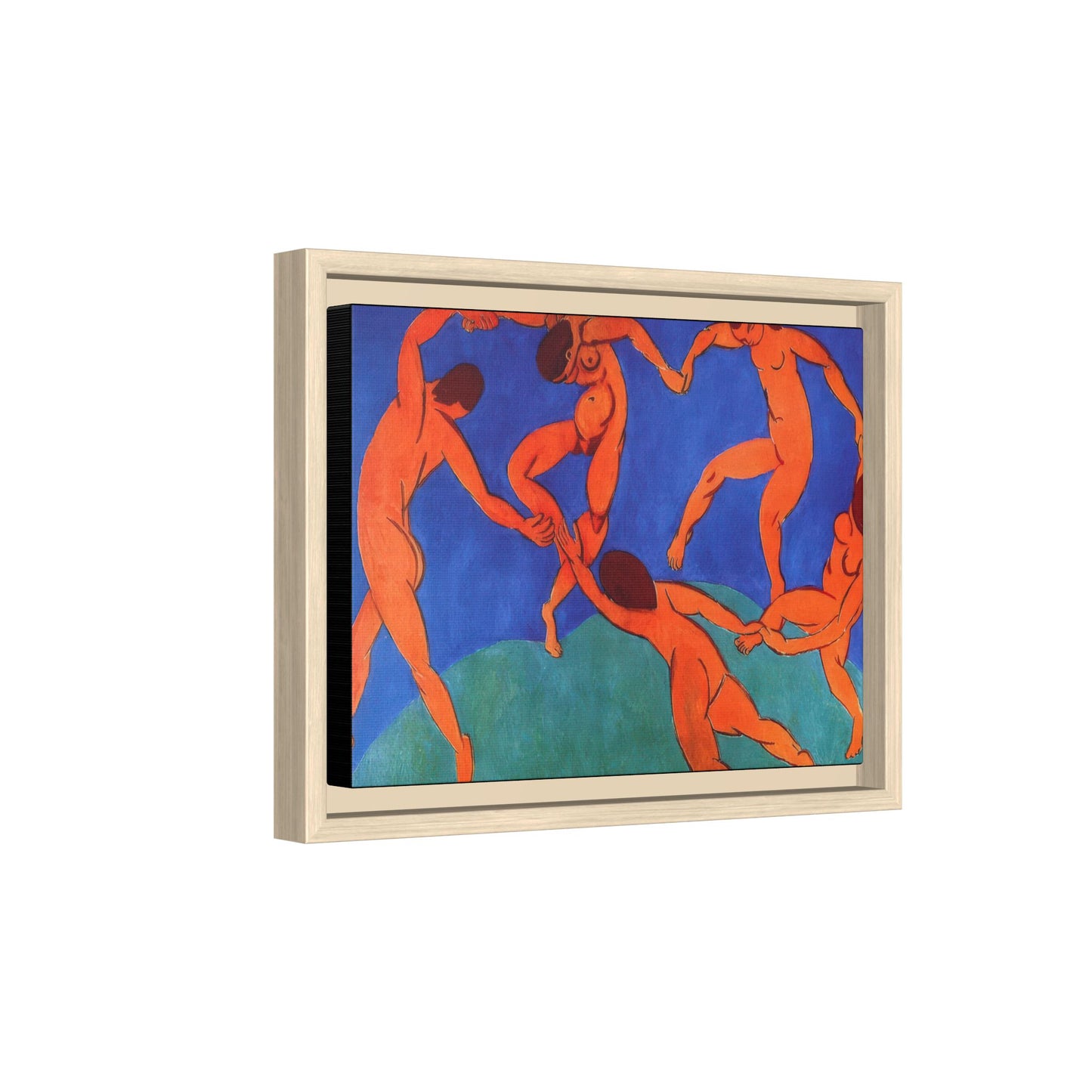 Matisse, Henri - Dance (II) (1910) - Matte Canvas, Framed