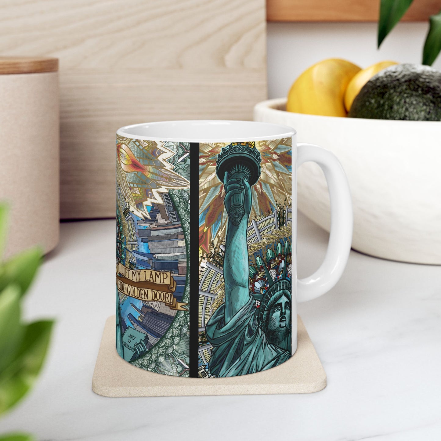 Pacio, Adam - Liberty Mandala - Ceramic Mug