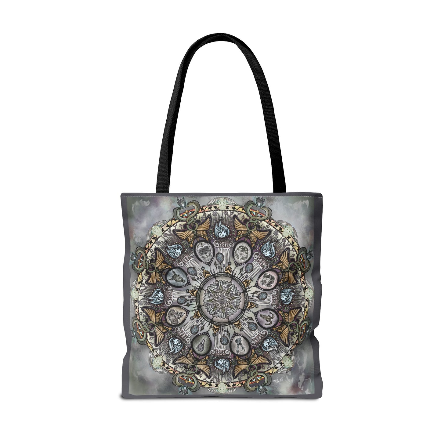 Memento Mori Mandala - Tote Bag