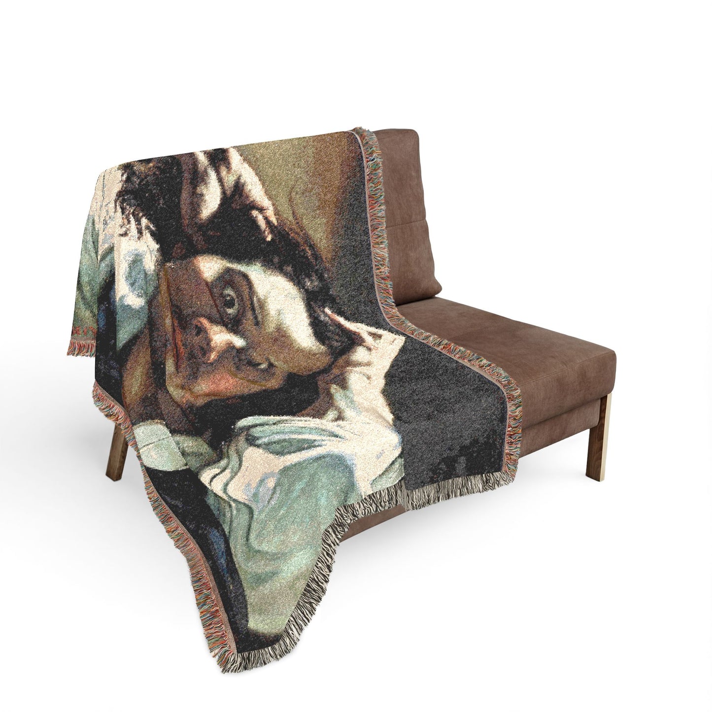 Courbet, Gustave - The Desperate Man (1843) - Woven Blanket