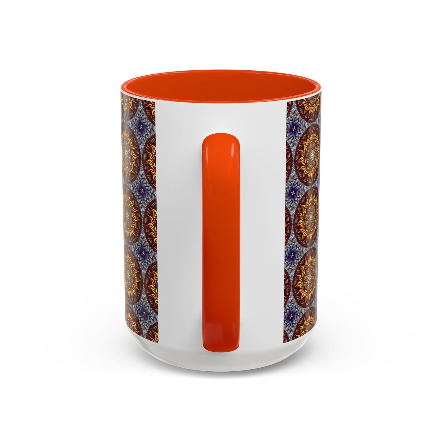 Pacio, Adam - Solar Disc Mandala - Colorful Accent Mugs