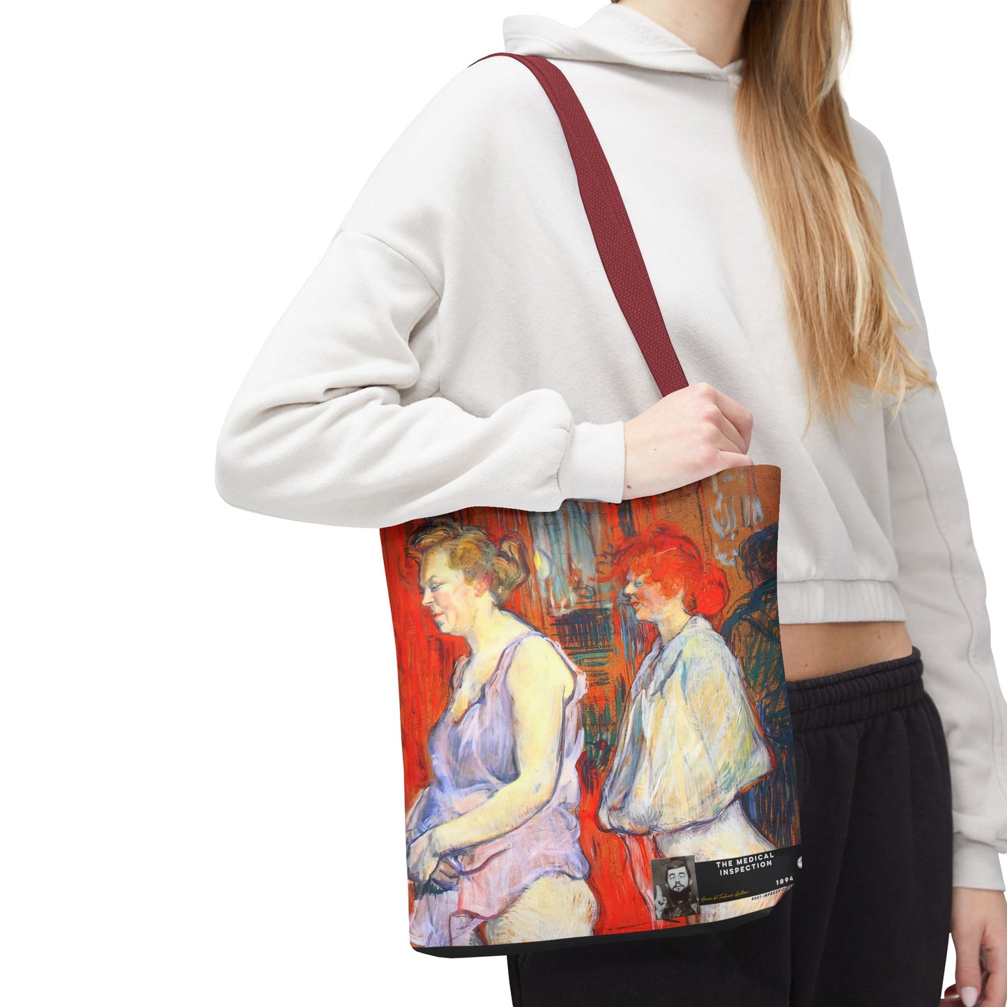Toulouse-Lautrec, Henri - The Medical Inspection (1894) - Tote Bag