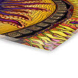 Solar Disc Mandala - Acrylic Block