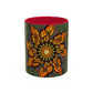 Pacio, Adam - Monarch Butterfly Mandala - Colorful Accent Mugs