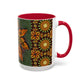 Pacio, Adam - Monarch Butterfly Mandala - Colorful Accent Mugs