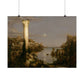 Cole. Thomas - The Course of Empire: Desolation (1836) - Satin Posters