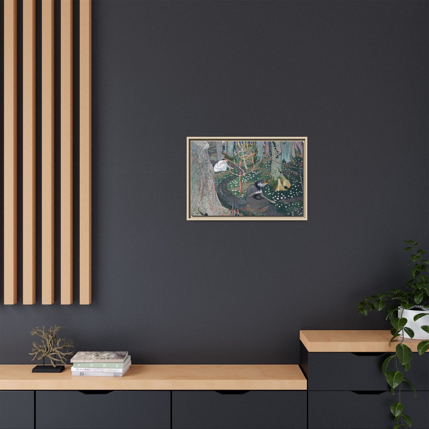 Denis, Maurice - April (1892) - Matte Canvas, Framed