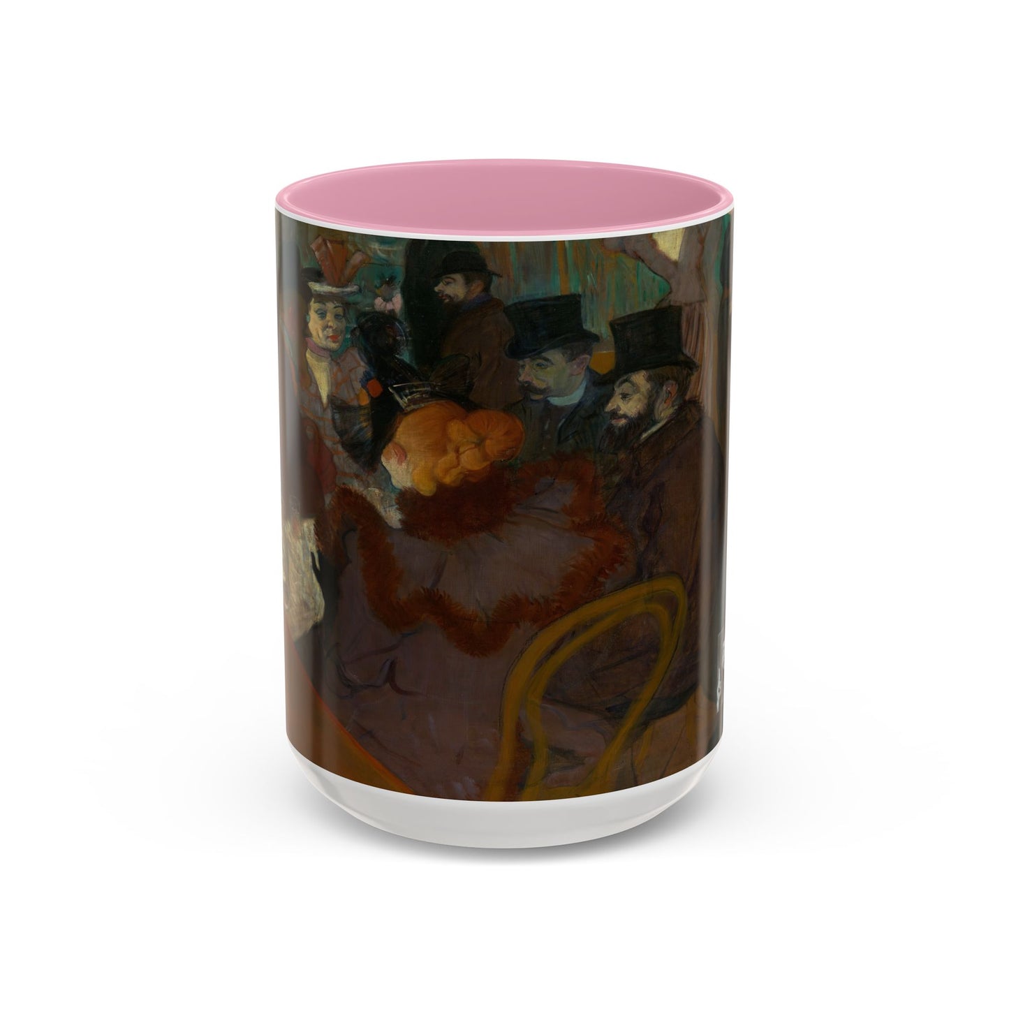 Toulouse-Lautrec, Henri - At the Moulin Rouge (1892) - Colorful Accent Mugs