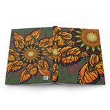 Monarch Butterfly Mandala - Hardcover Journal Matte