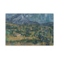 Cézanne, Paul - Mont Sainte-Victoire (1902) - Canvas Block, unframed