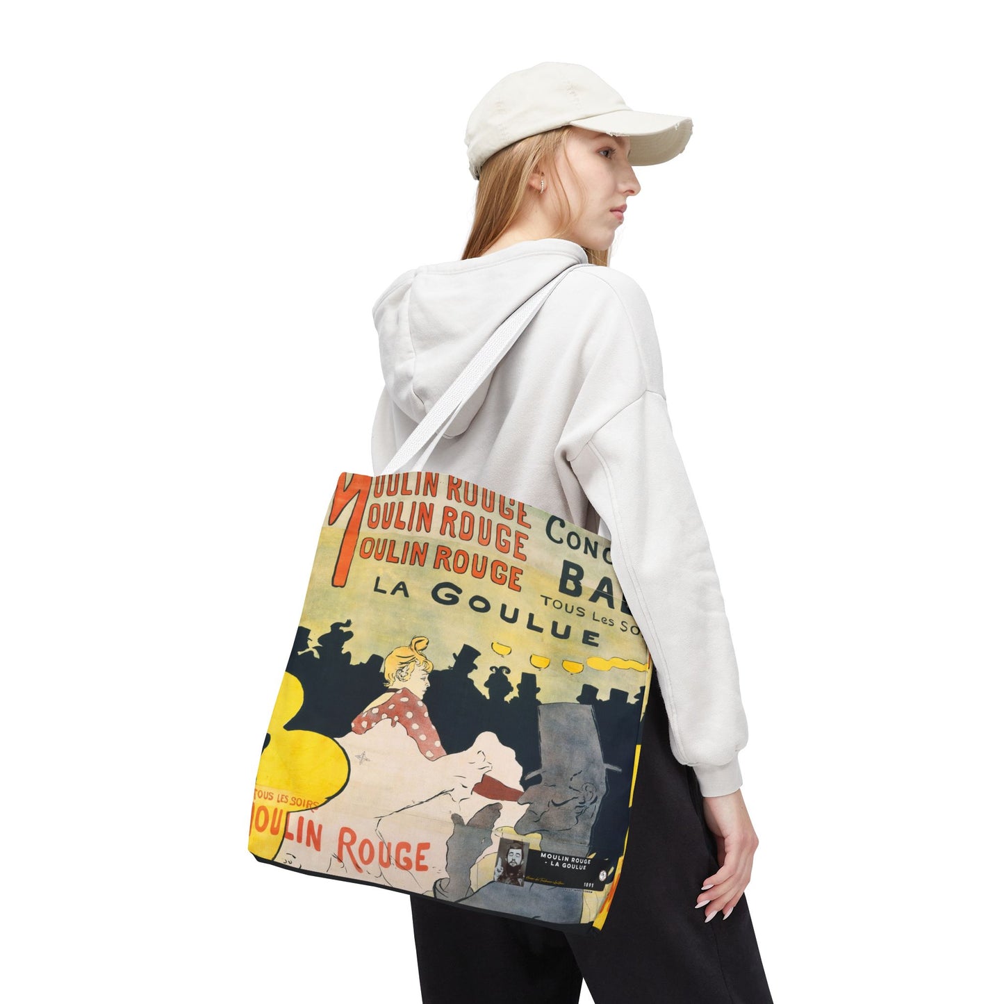 Toulouse-Lautrec, Henri - Moulin Rouge - La Goulue (1891) - Tote Bag