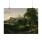 Cole, Thomas - The Course of Empire: The Arcadian or Pastoral State (1836) - Satin Posters