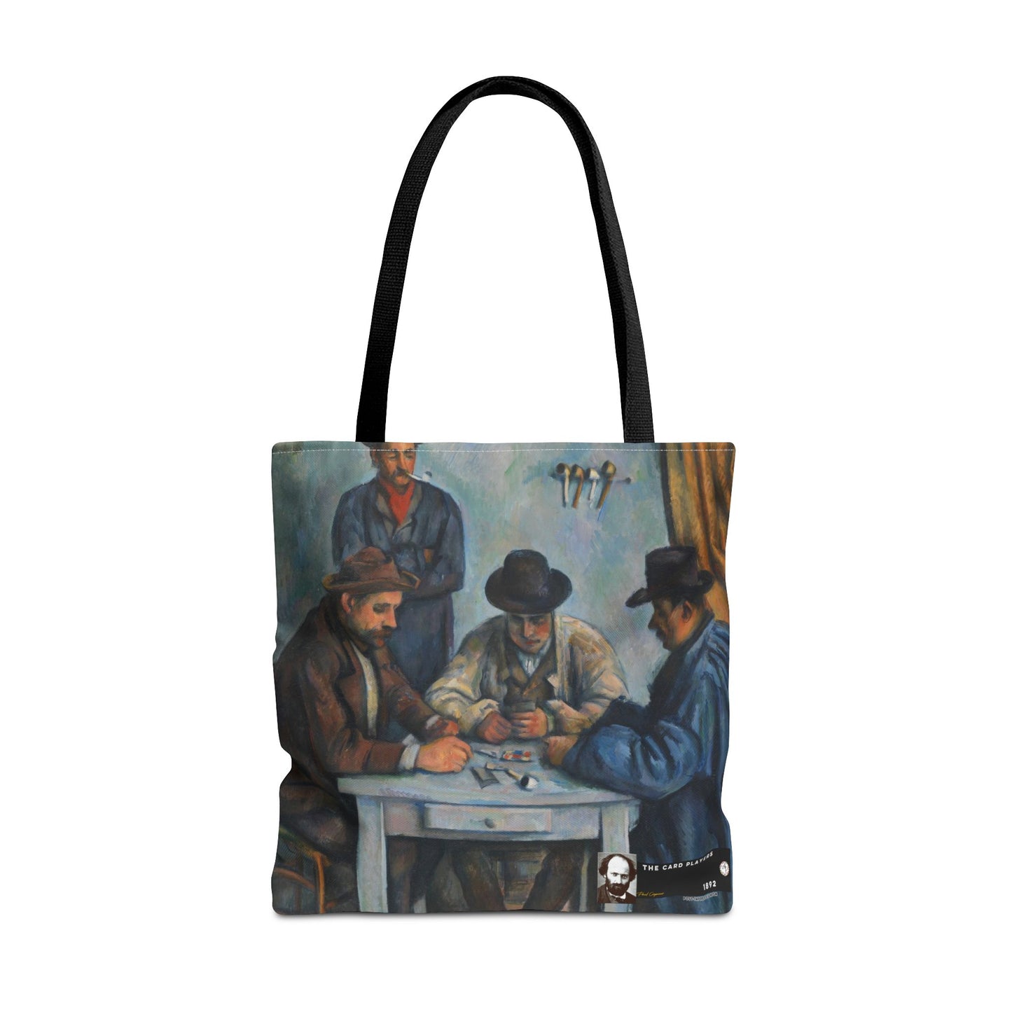 Cézanne, Paul - The Card Players (1892) - Tote Bag