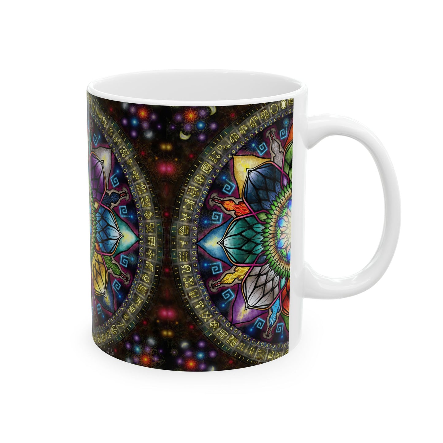 Pacio, Adam - Mystic Jewel Mandala - Ceramic Mug