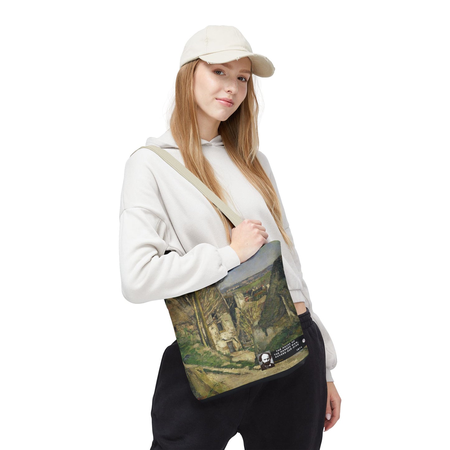 Cézanne, Paul - The House of the Hanged Man, Auvers-sur-Oise (1874) - Tote Bag
