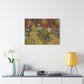 Van Gogh, Vincent - The Night Cafe (1888) - Canvas Block, unframed