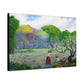Ranson, Paul - Picking Flowers (1890) - Canvas Block, unframed