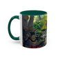 Ranson, Paul - The Lotus Bather (1906) - Colorful Accent Mugs