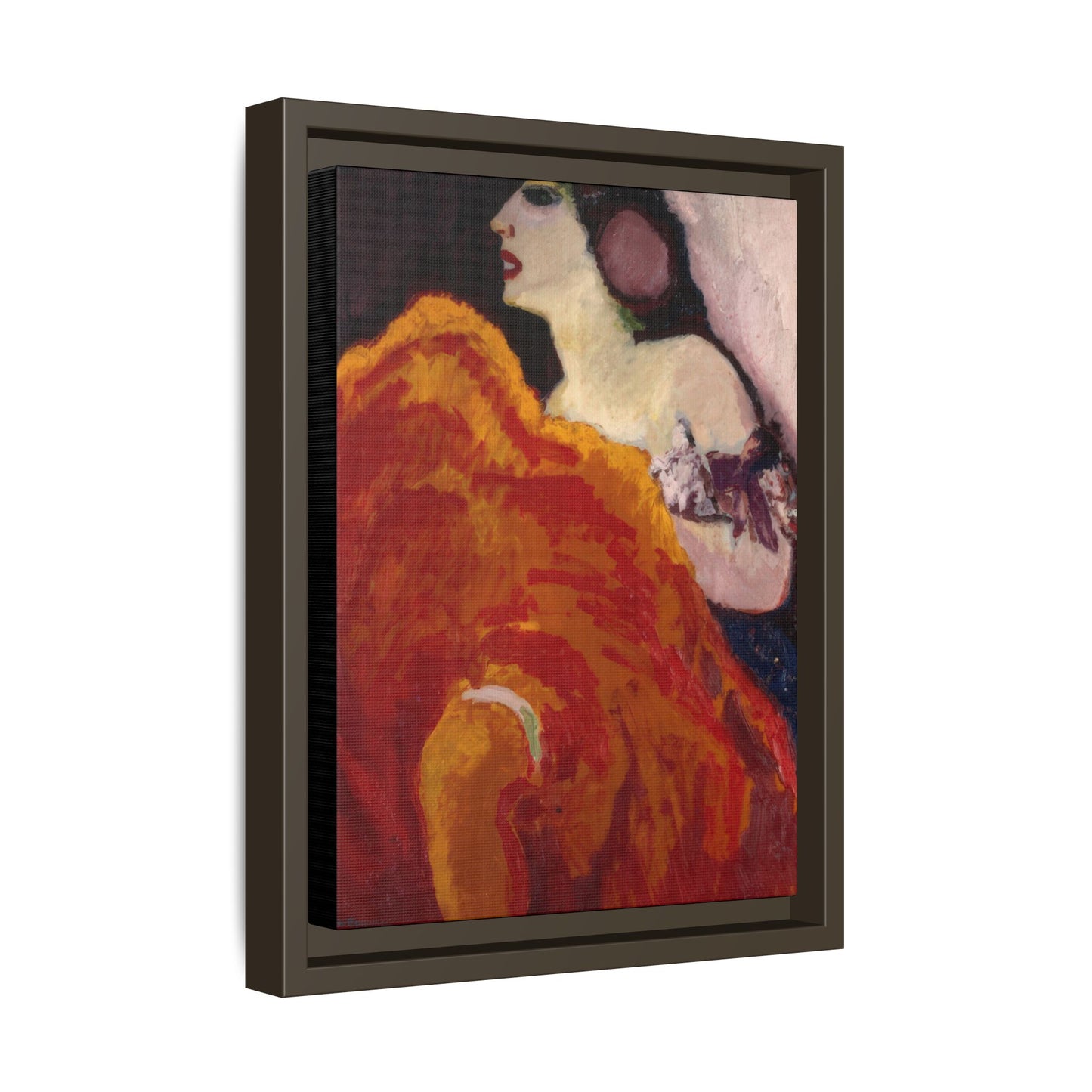 Van Dongen, Kees - The Red Dancer (1907) - Matte Canvas, Framed