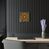Monarch Butterfly Mandala - Acrylic Block