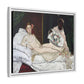 Manet, Édouard - Olympia (1870) - Matte Canvas, Framed