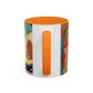 Matisse, Henri - The Joy of Life (1905) - Colorful Accent Mugs