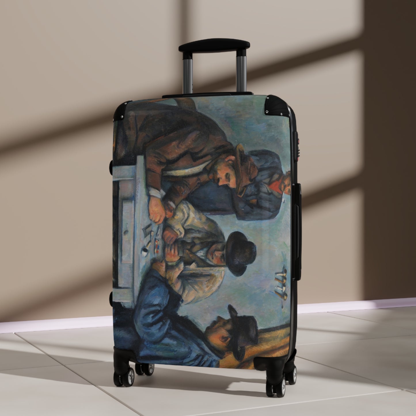 Cézanne, Paul - The Card Players (1892) - Suitcase