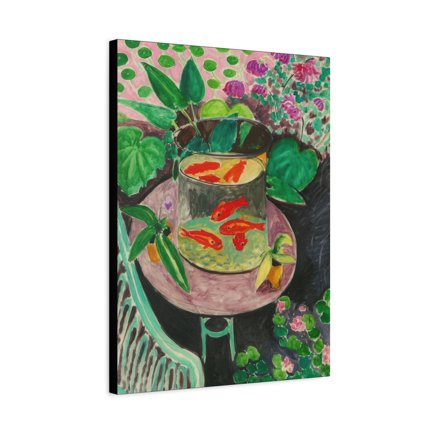 Matisse, Henri - The Goldfish (1912) - Canvas Block, unframed