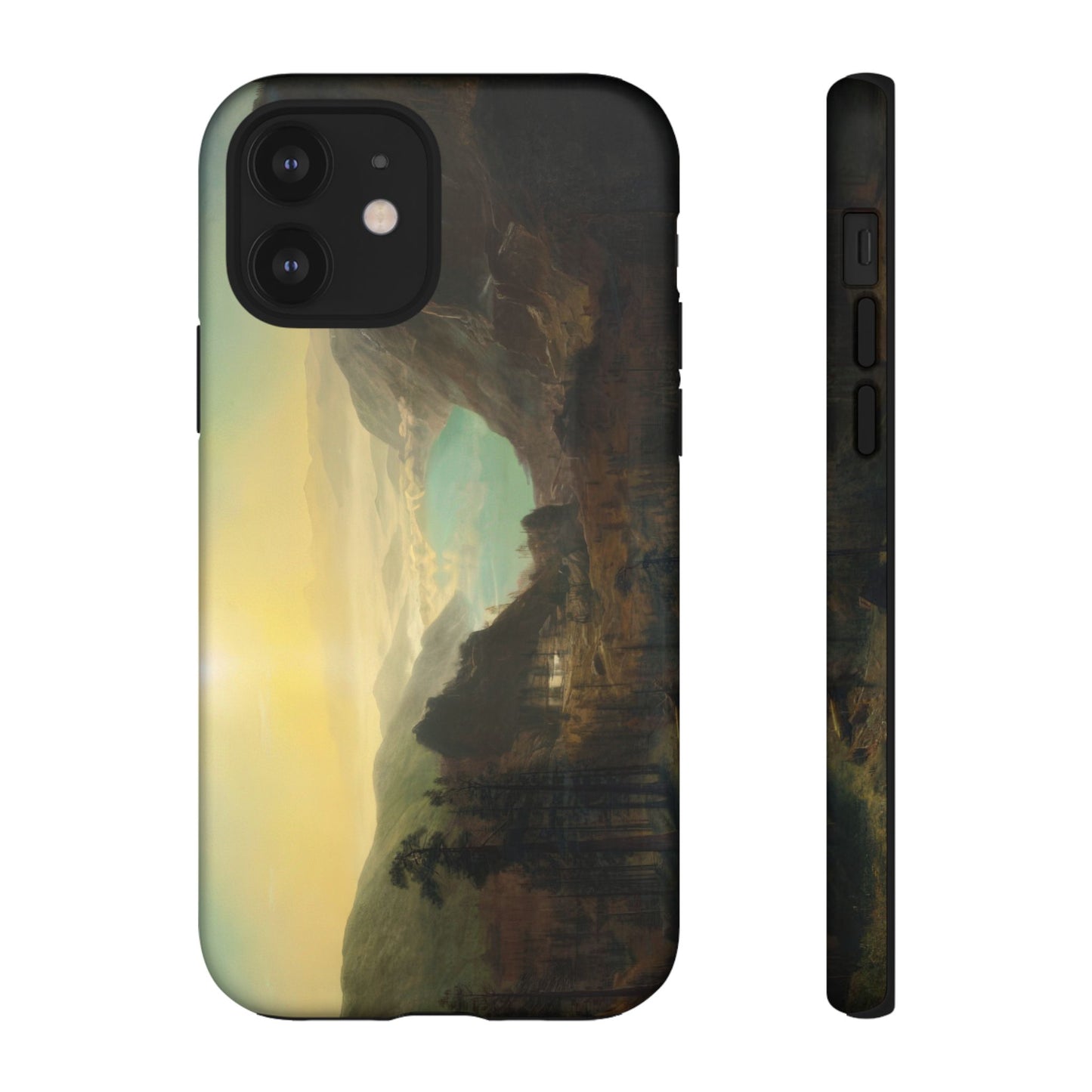 Bierstadt, Albert - Donner Lake from the Summit (1873) - Tough Phone Cases