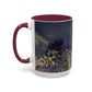 Pissarro, Camille - The Boulevard Montmartre At Night (1897) - Colorful Accent Mugs