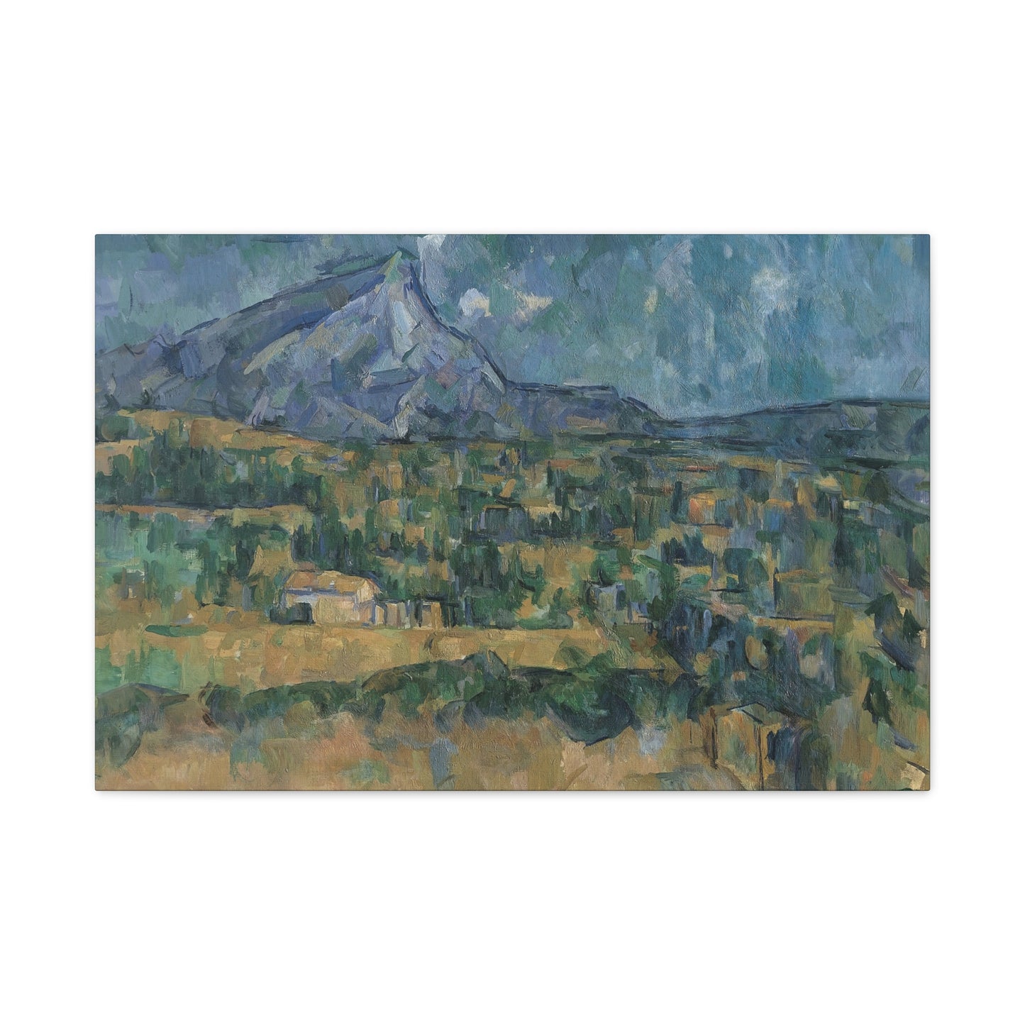 Cézanne, Paul - Mont Sainte-Victoire (1902) - Canvas Block, unframed