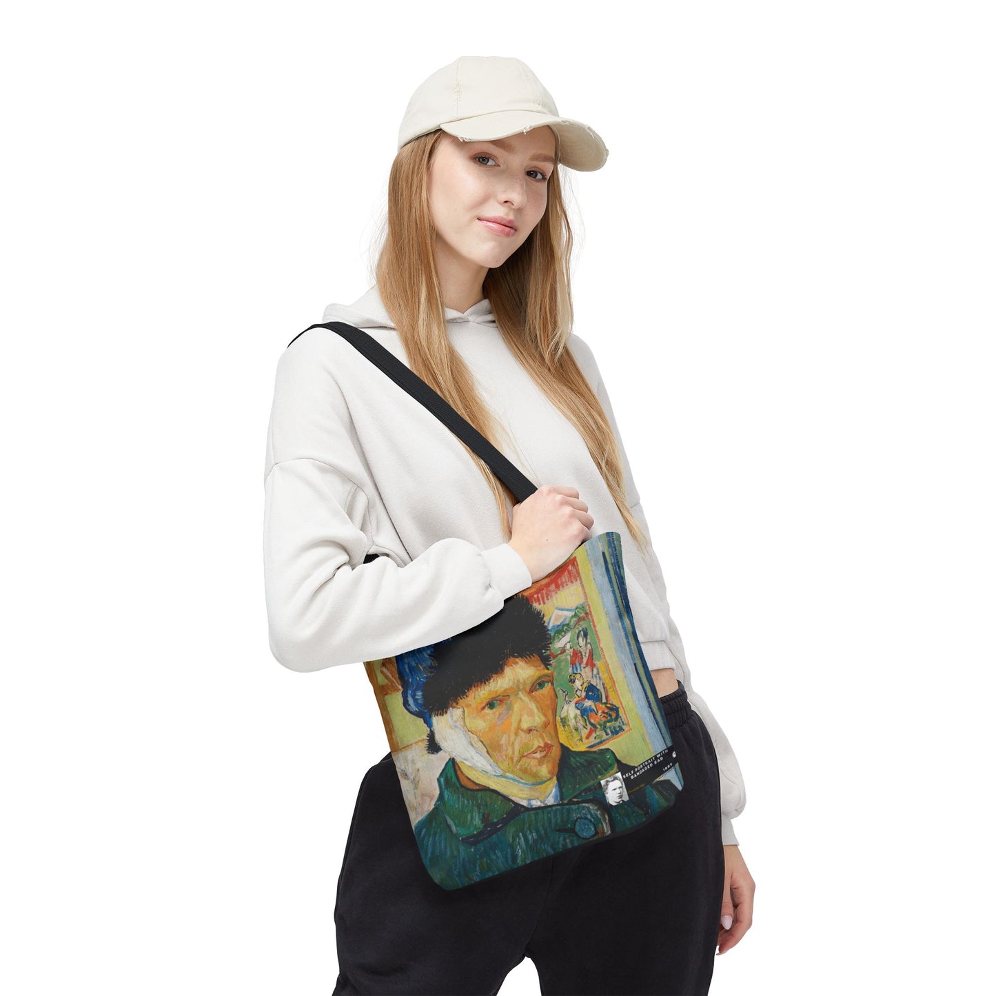 Van Gogh, Vincent - Self Portrait with Bandaged Ear (1889) - Tote Bag