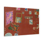 Matisse, Henri - The Red Studio (1911) - Canvas Block, unframed