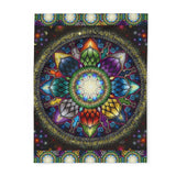 Pacio, Adam - Mystic Jewel Mandala - Arctic Fleece Blanket