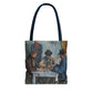 Cézanne, Paul - The Card Players (1892) - Tote Bag