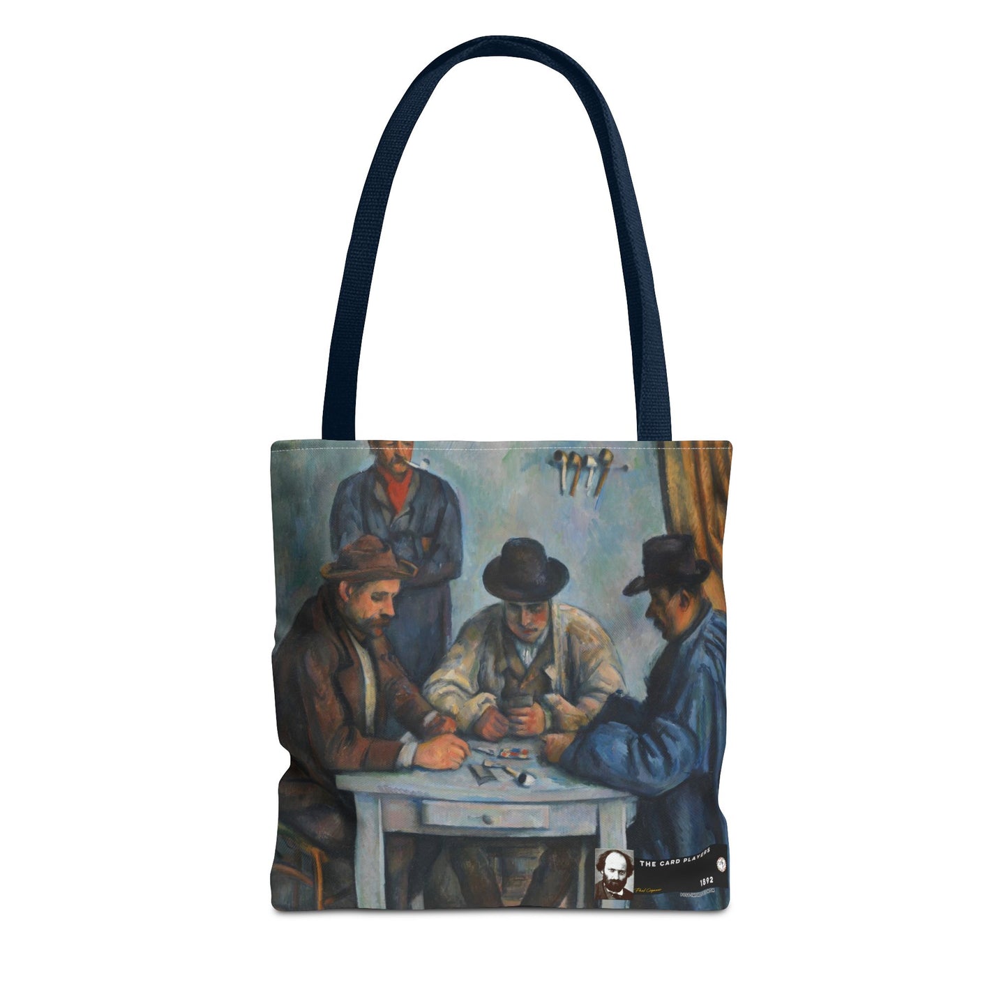 Cézanne, Paul - The Card Players (1892) - Tote Bag