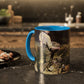 Courbet, Gustave - The Stone Breakers (1850) - Colorful Accent Mugs