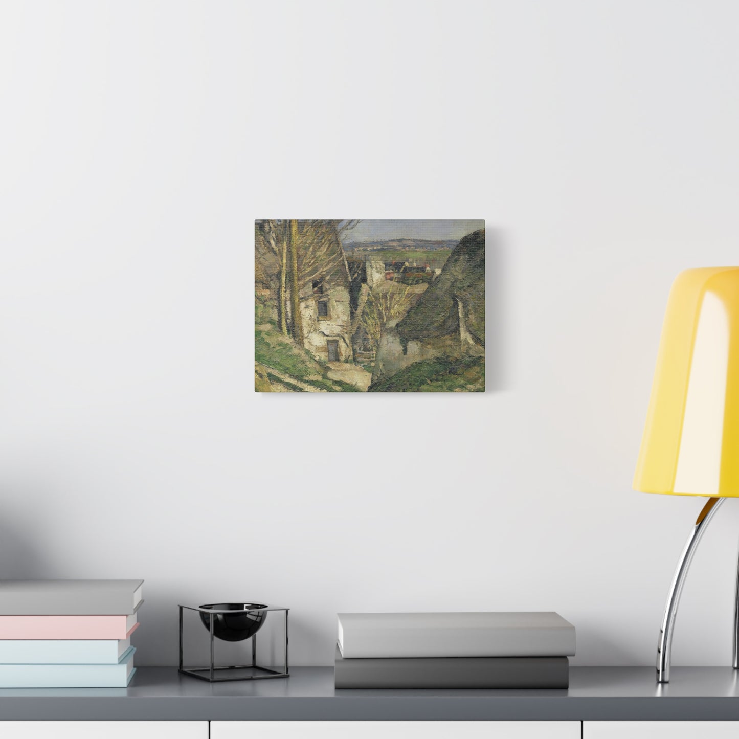 Cézanne, Paul - The House of the Hanged Man (1874) - Canvas Block, unframed