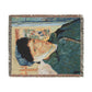 Van Gogh, Vincent - Self Portrait with Bandaged Ear (1889) - Woven Blanket