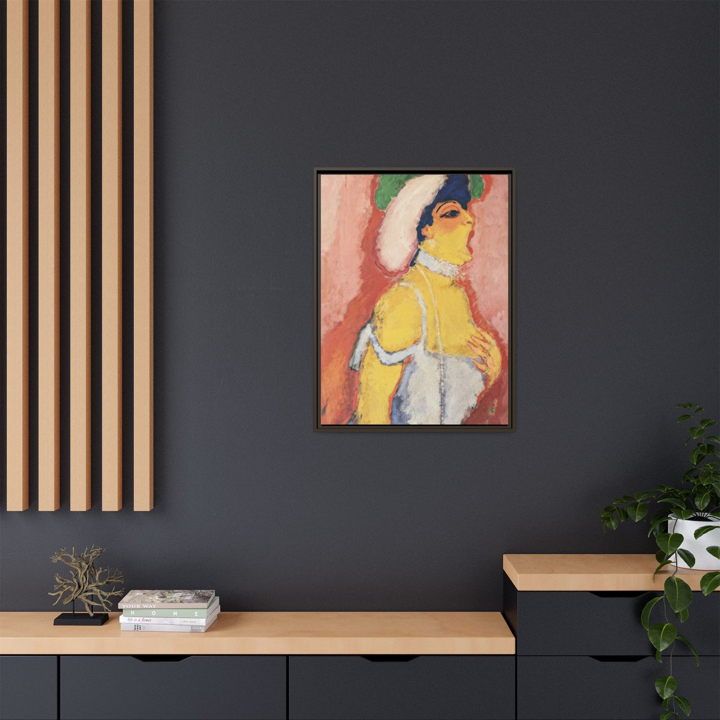 Van Dongen, Kees - Modjesko, Soprano Singer (1908) - Matte Canvas, Framed