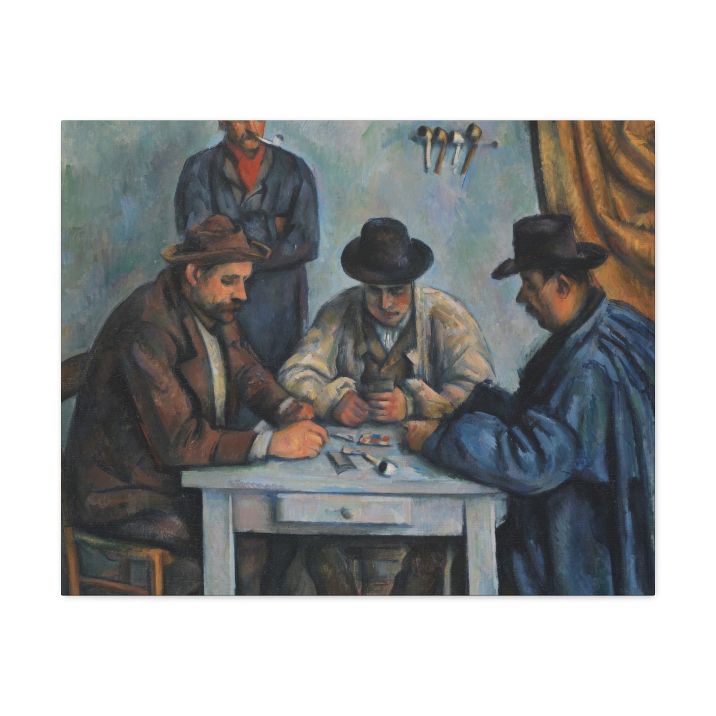 Cézanne, Paul - The Card Players (1892) - Canvas Block, unframed